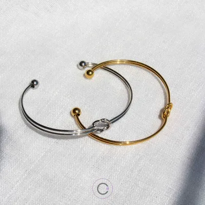 pulseira aço elegante