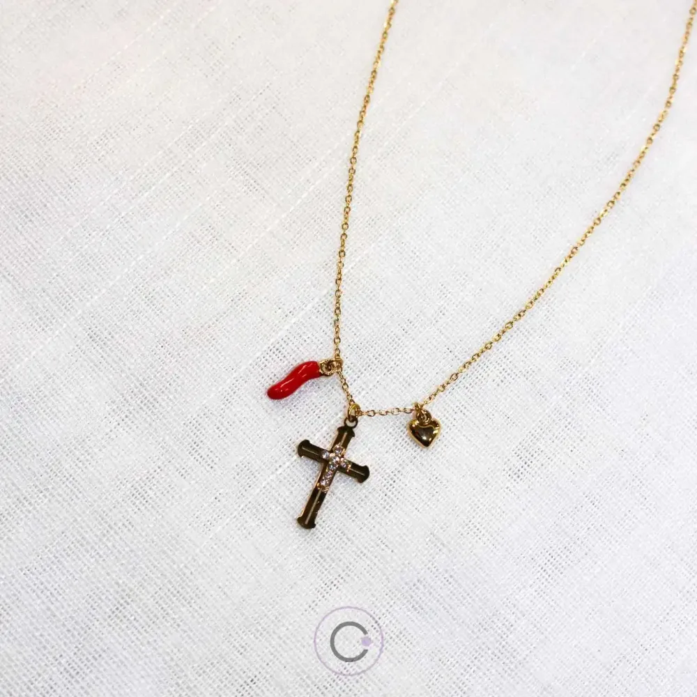 colar charms pendentes bijuterias