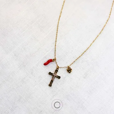 colar charms pendentes bijuterias