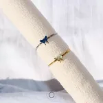 bijuterias aneis aço elegantes