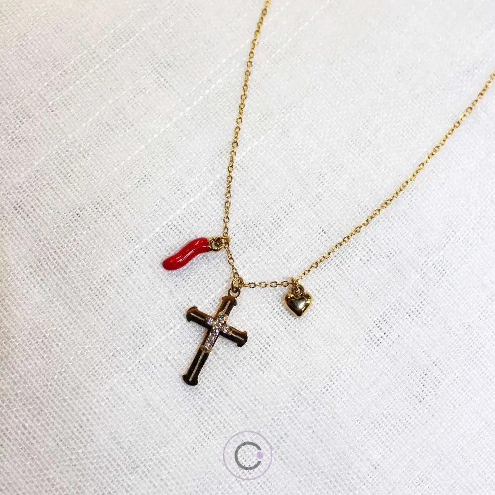 colar charms pendentes bijuterias