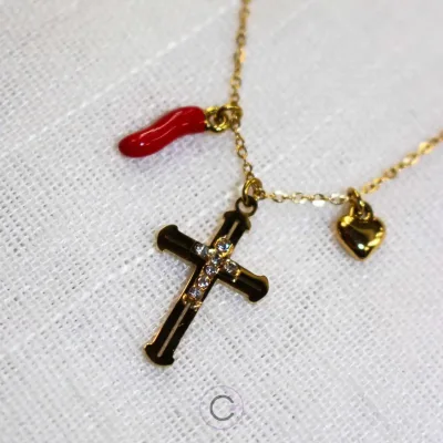 colar charms pendentes bijuterias