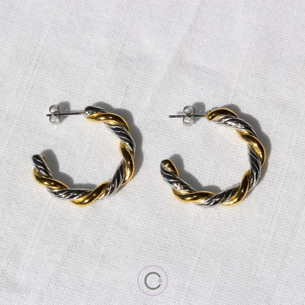 brincos-argolas-prateado-dourado brincos argolas elegantes aço