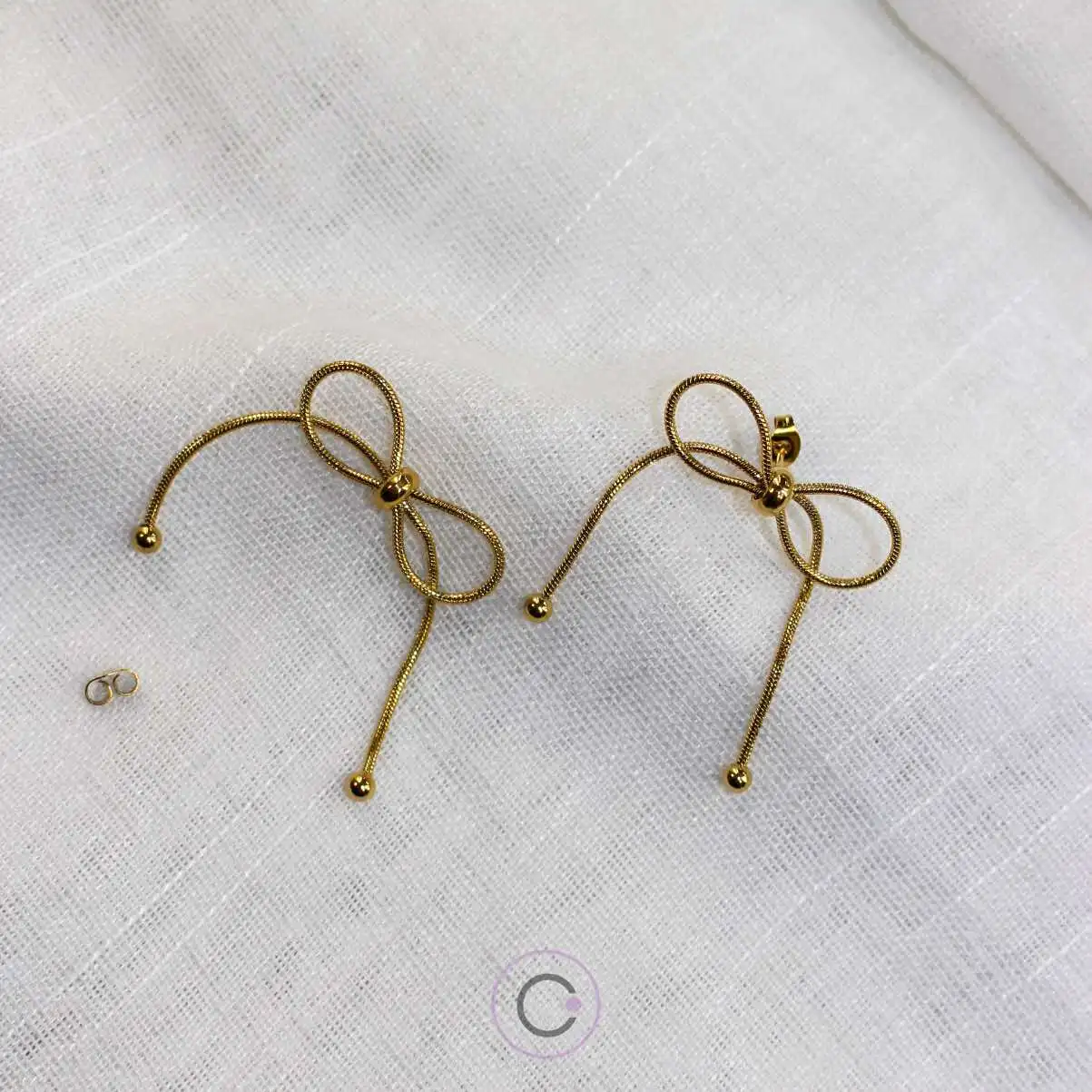 brincos argolas elegantes aço