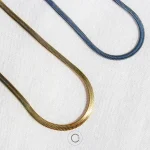 colar elegante aço