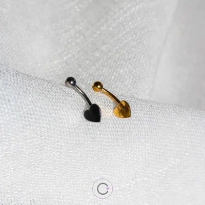 Piercing Curvo Coração - Image 1