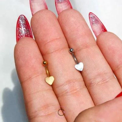 Piercing Curvo Coração - Image 2
