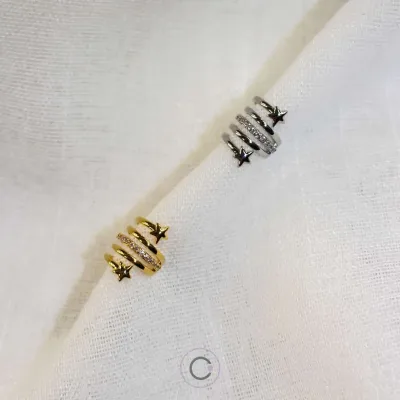 piercings falsos earcuffs