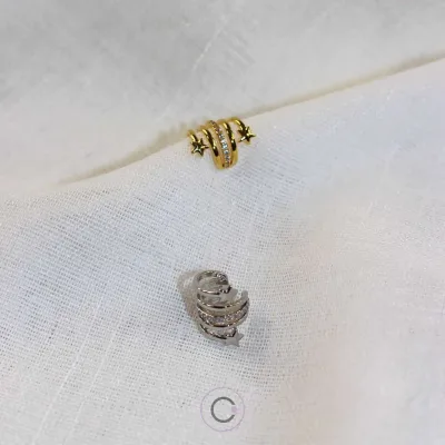 piercings falsos earcuffs