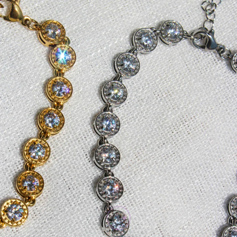 pulseira aço brilhante