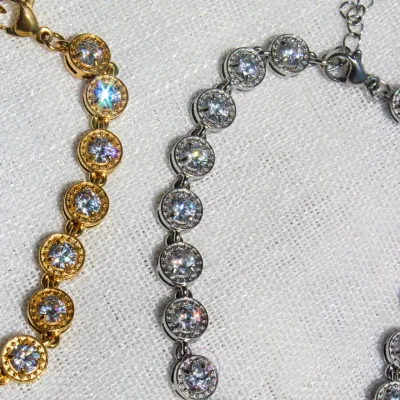 pulseira aço brilhante