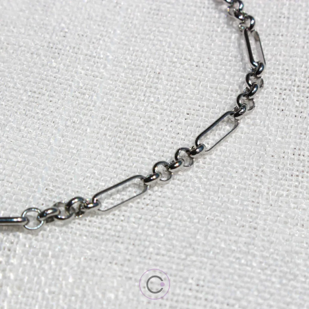 pulseira pé aço
